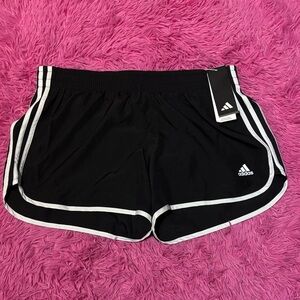 Adidas Activewear Black Running Shorts Women Size Large